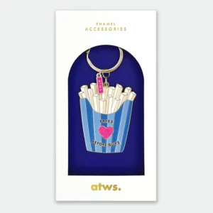 Porte-clé - Frites avant les mecs