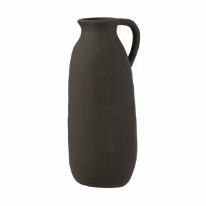 Vase cruche noir L