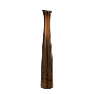 Vase Cylindre marron foncé