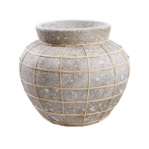 Vase The Belly - Béton naturel - L