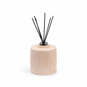 Diffuseur à bâtonnets céramique STRIÉ BLANC 500 ML