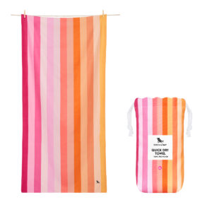 Serviette de plage à séchage rapide - Miami Sorbet